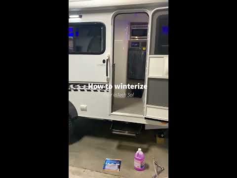 How to winterize your inTech Sol