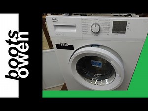 How to clean coin basket and pump filter on Beko a washing machine.