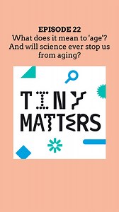 What is aging, exactly? Is it days on a calendar? The number of wrinkle lines on your forehead? And will #science ever stop us from aging? Sam Jones & samjscience & Deboki Chakravarti have answers to these questions & more in this week's #TinyMatters https://fal.cn/3tgv0 | American Chemical Society | Facebook