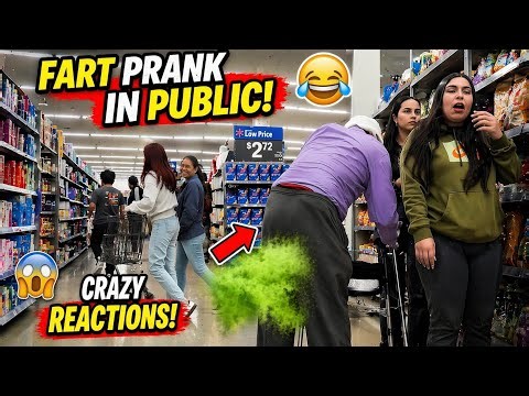Craziest Fart Prank in Grocery Store 😱 | People’s Reactions Are Insane 😂