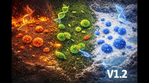 Evolution Simulator - 6 hours of relaxing Piano Music and Evolution | Konrad Krahl