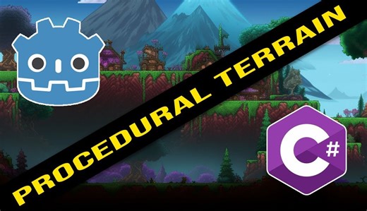 [Godot教程][Godot4][程序化生成]Godot制作类似泰拉瑞亚的程序化生成地图