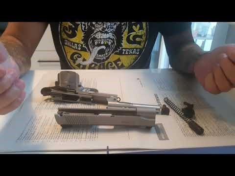 Tisas 1911 pistol disassembly & assembly