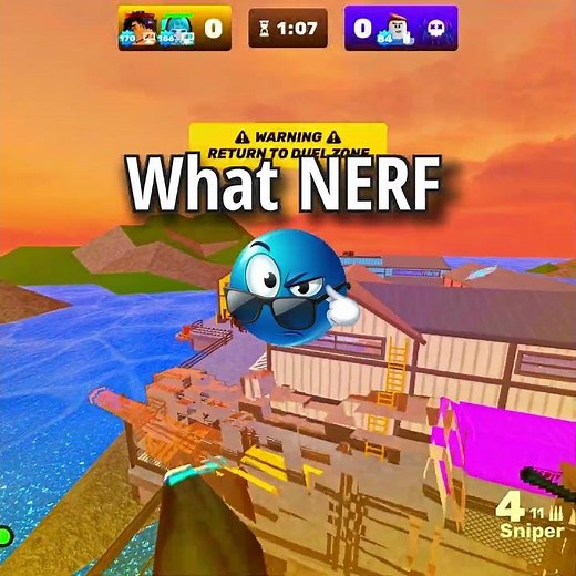 Snipers Nerfed in Roblox Rivals? #roblox #rivals