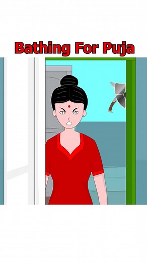 Traditional Nepali Bathing Ritual for Puja