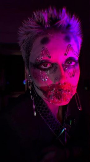 Halloween 2025 Makeover by Drag King Siaan #youtubeshorts