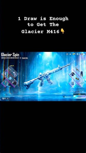 Only 1 Draw for M416 Glacier? 😳 BGMI Luck Test | BGMI Luck