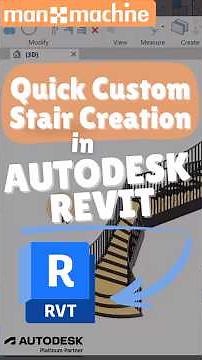 Autodesk Revit Quick Custom Stair Creation