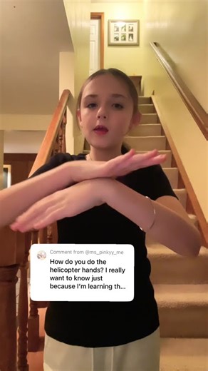 How to do helicopter hands tutorial😛🩷￼