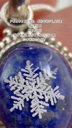 1.3K views · 12 reactions | A preserved snowflake is gratitude made visible. You can hold it up to the light and remember that some things only exist because the timing was kind. #snowflakes #handmadewithlove #resinart #nature #fyp | Preserved Snowflake CO | Facebook