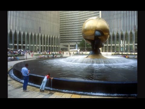 "WTC's Surviving Sphere: Churning Fountain & Flying Unburnt Paper (9/11 Legacy)"