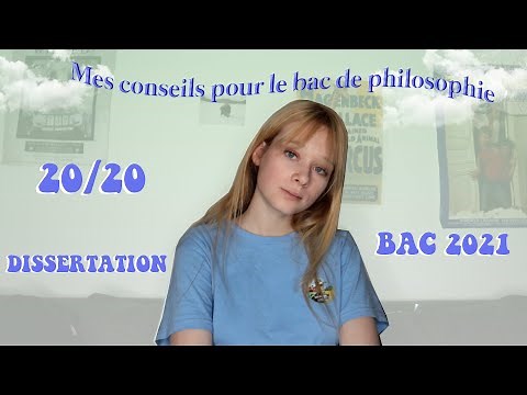 COMMENT AVOIR 20 AU BAC DE PHILO ? Mes conseils !