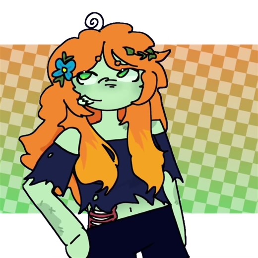 zombiecleo!! #minecraft #digitalart #tweening #animation #silly #zombiecleo #digitalart #capcut #yay