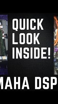 Yamaha AV Amplifier DSP A1 - Quick Look Inside