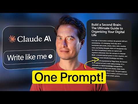 I Trained AI to Write Like Me - And It Actually Worked