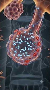 How Breathing Really Works 🫁 | The Incredible Science of Respiration Inside Your Body. #breathing