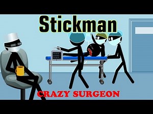 Stickman mentalist. Crazy surgeon