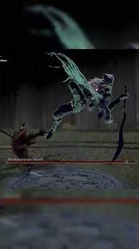 Elden Ring Bloodhound Knight boss fight