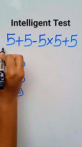 Intelligent test only for genius -206 #math #maths #mathpuzzle | Math Test 2.0