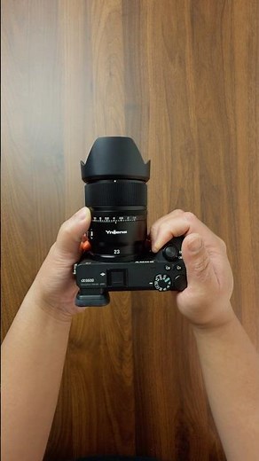 Sony A6600 with YongNuo 23mm F1.4 unboxing