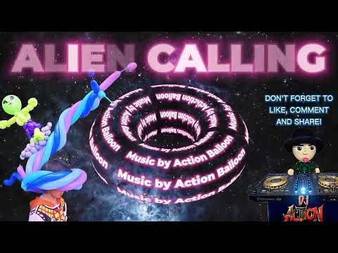 ALIEN CALLING - OFFICAL MUSIC VIDEO #musicvideo #alien #alienballoon #cyberpunktechno #techno