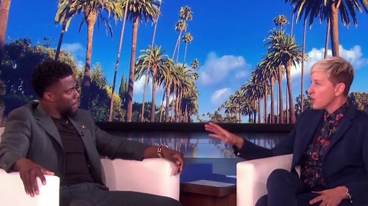 Ellen DeGeneres stands by Kevin Hart, pushing for him to take center stage at the Oscars