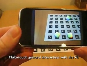ARToolKit v4.4 running on iPhone