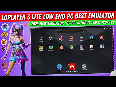 LDplayer 3 Lite Best Emulator For Low End PC Free Fire | LD Player Lite Best Version For PC (2024)