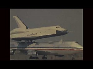 Space Shuttle Mounted on 747 (1977)