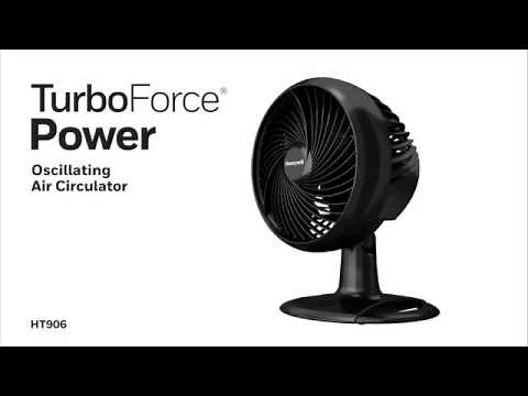 Getting Started with the TurboForce Oscillating Air Circulator - HT906