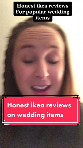 Here it is- my honest reviews on popular wedding items from ikea- i am spilling the tea and telling the truth 👏🏼👏🏼👏🏼 #weddingitem #weddingreview #weddingmusthave #weddingplanner #weddingplanning #weddingtiktok #2023bride #2024bride #weddingdecor #weddingdiy #weddingikea #ikeawedding #ikeaweddingreview