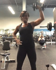 TRICEPS: Behind Neck Extensions