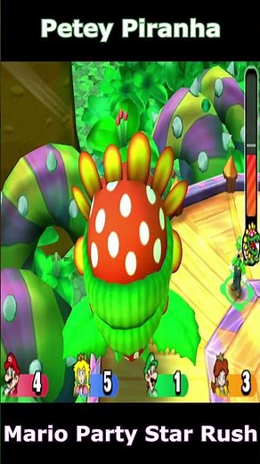 Mario Party Star Rush Petey Piranha