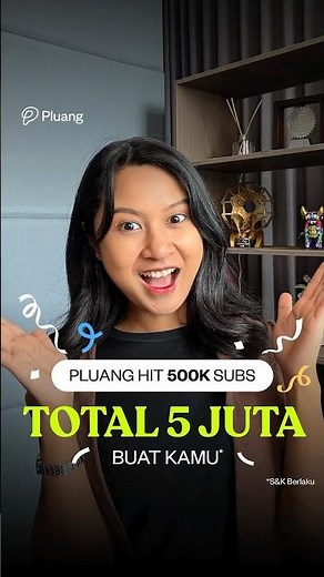 Pluang 500K Subscribers Giveaway 🎉