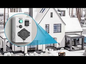 Quick & Easy Install Kohree Generator Transfer Switch Power Inlet Box