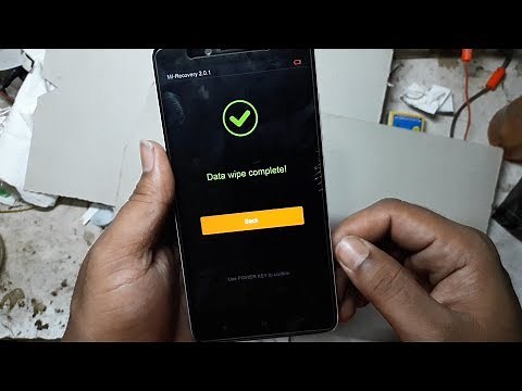 Hard Reset Xiaomi Redmi Note 2 100% Done