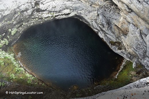 Diana's Punchbowl - A Geothermal Spot of Central Nevada - Hot Springs Locator