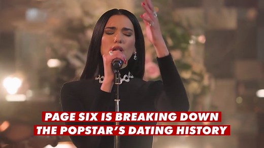 Dua Lipa's dating history 2022