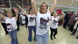 33K views · 139 reactions | Red Nose Day: Ever wanted to be a member of Pan's People? Well these shoppers at a supermarket in Trowbridge got to boogie with Dee Dee Wilde today. | BBC Bristol | Facebook