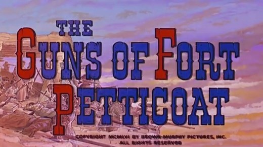 The Guns of Fort Petticoat (1957)   Audie Murphy, Kathryn Grant,  Hope Emerson.  Western
