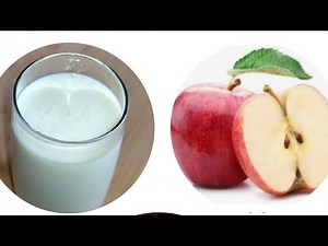 Apple Milkshake No Sugar Simple Recipe