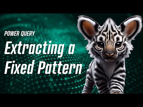 Power Query - Fixed Pattern Extraction 🎾