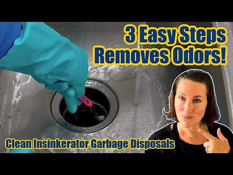 How To Clean Garbage Disposals LIKE A PRO! (Gets Rid Of Garbage Disposal Smells Too)