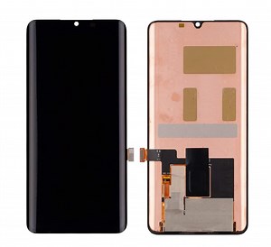 LCD with Touch Screen for Xiaomi Mi Note 10 - Black (display glass combo folder)