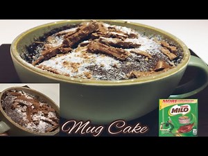 Microwave 1min Milo Mug Cake | Easy Mug Cake | Perfect Milo Mug Cake recipe by Cooking Galley