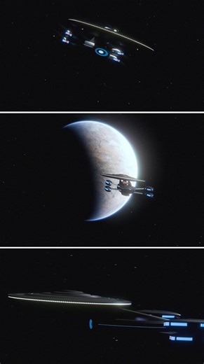 “USS VENTURE” - my STAR TREK design modeled from scratch. Blender’s modeling tools are a challenge I’m enjoying. Next steps: textures, UV maps, and mesh refinement. Looking forward to feedback and tips on building repeating hull materials! My ears are listening like a Vulcans🖖 😂 #startrek #blender | venture.pictures