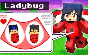 【Aphmau】番外篇，Aphmau是LADYBAG，在《我的世界》中与双胞胎怀孕！