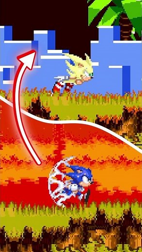 Angel Island Zone Act 2 Has a NEW Background! ✨ Sonic 3 A.I.R. Mods Shorts #sonicshorts