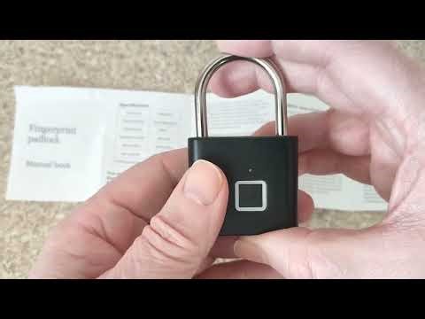 £6 Temu Fingerprint Padlock – First Impressions, Full Setup & Morse Code Secret! (Worth It?)