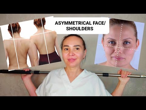 FIX ASYMMETRICAL face and UNEVEN shoulder | Amazing technique